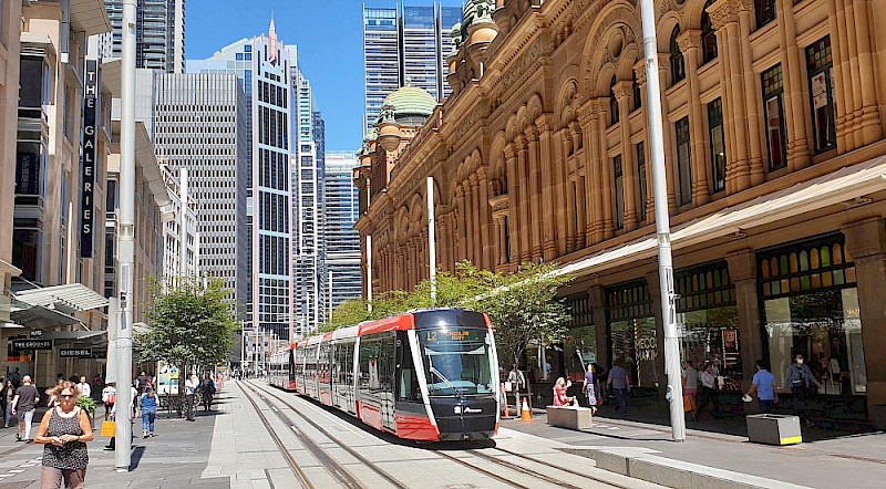 Сиднейский трамвай через  60 лет