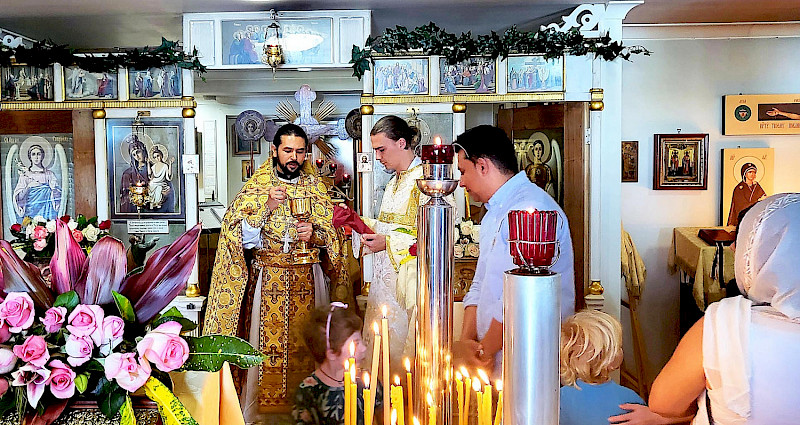 Престольный праздник Ксении Петербургской в Твидхедс