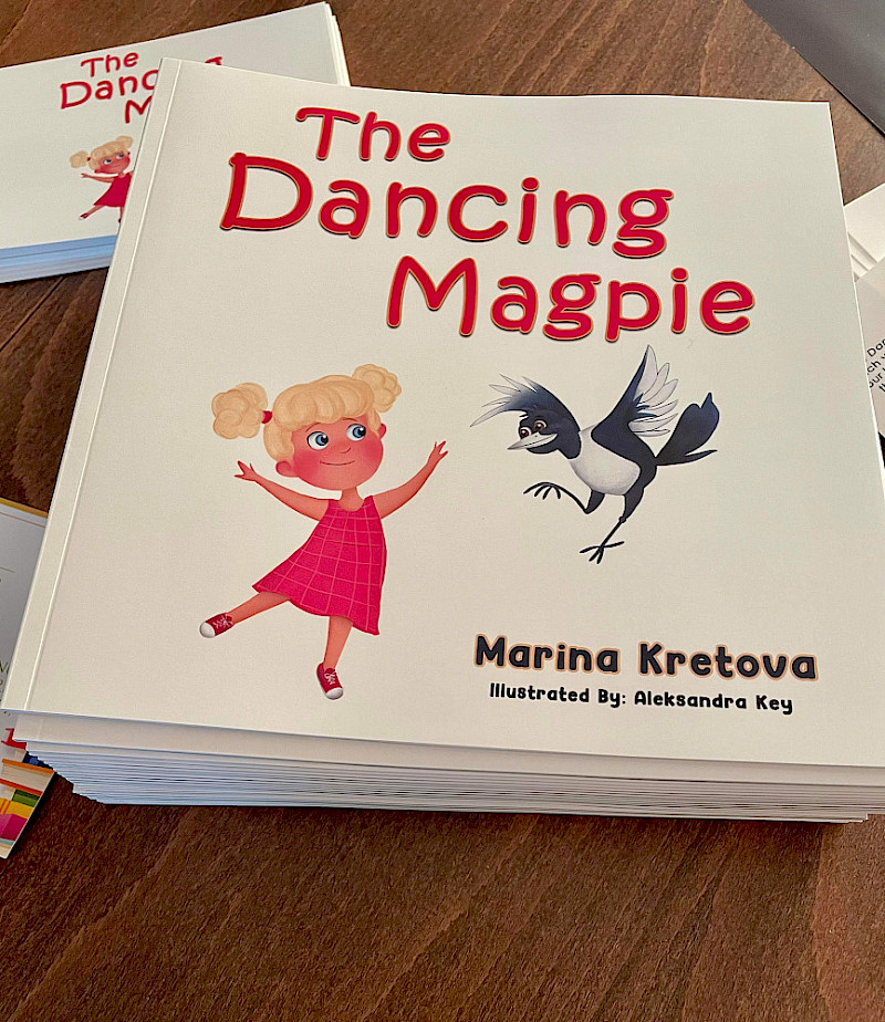 “The Dancing Magpie” or the Australian debut of writer Marina Kretova
