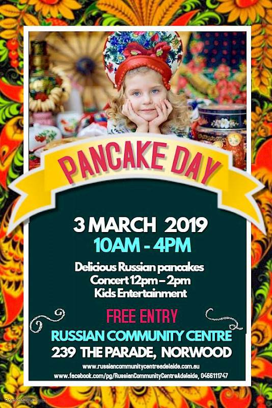 PANCAKE DAY Adelaide