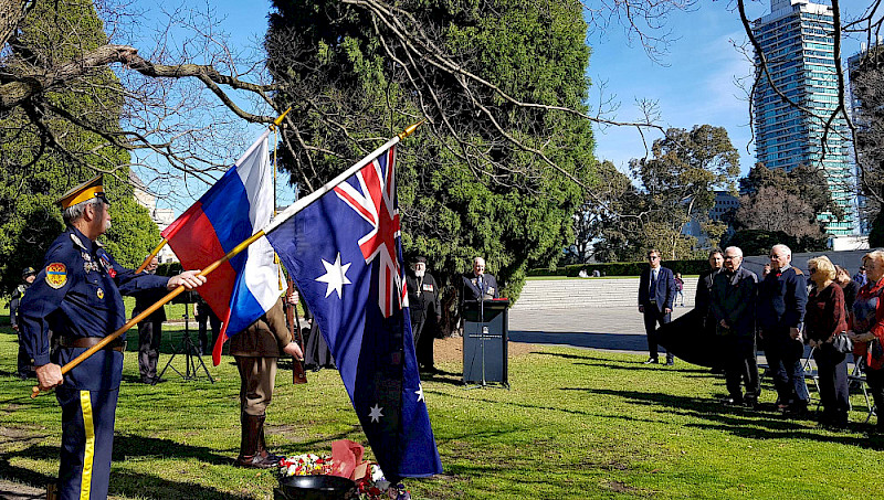 To remember. Russian ANZACs