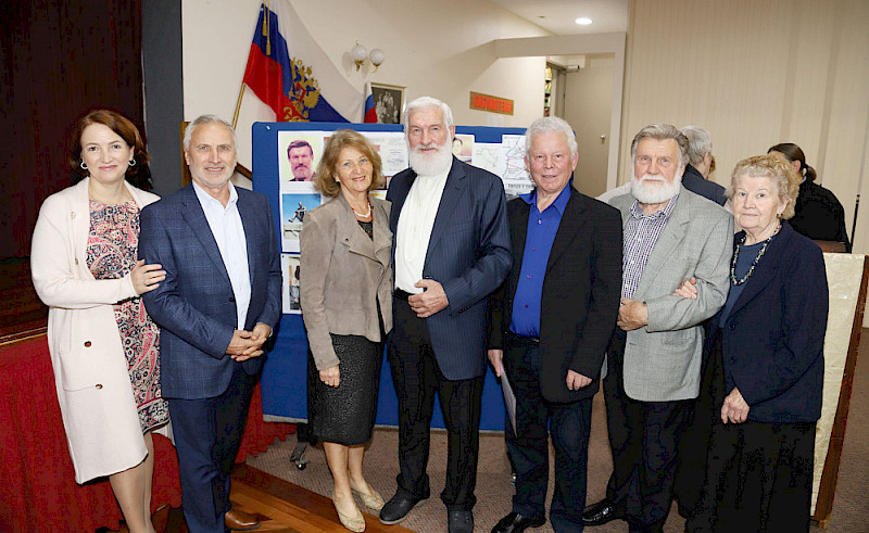 Meeting with Pavel Shakhmatov at the Russian club Sydney
