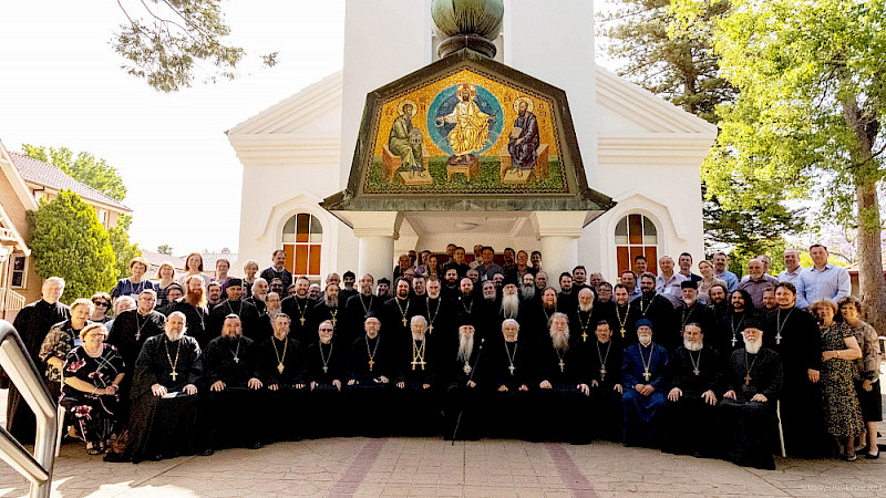 Liturgy with the participation of the clergy of the Australian diocese of ROCOR