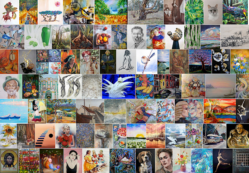 The first online exhibition of Russian speaking artists in Australia 2020
