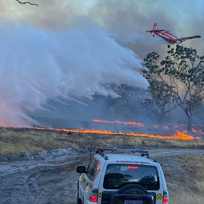 Пожарный погиб в Южной Австралии