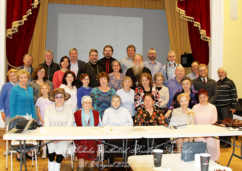 Feast and annual meeting at St. Nicholas Cathedral in Brisbane