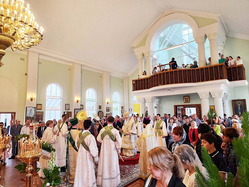 Christmas service at the Russian Cathedral in Sydney