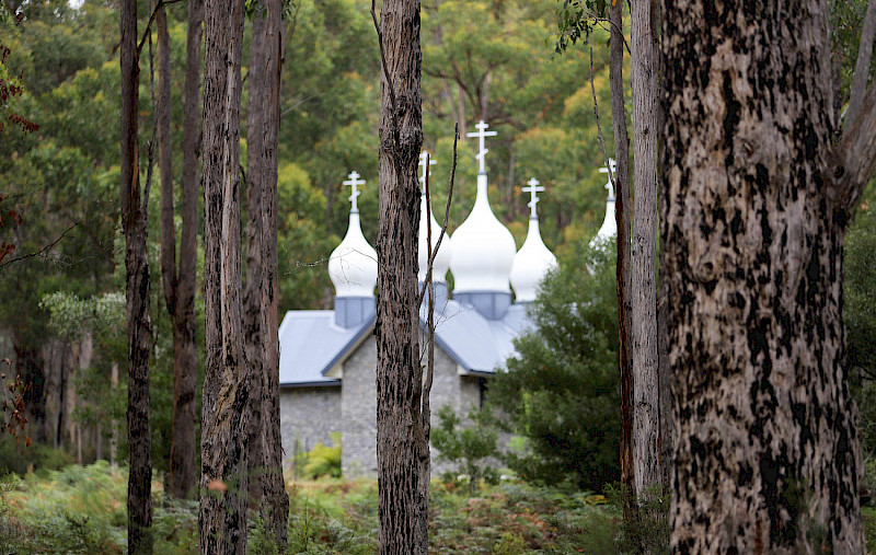 Освящение храма на юге Тасмании