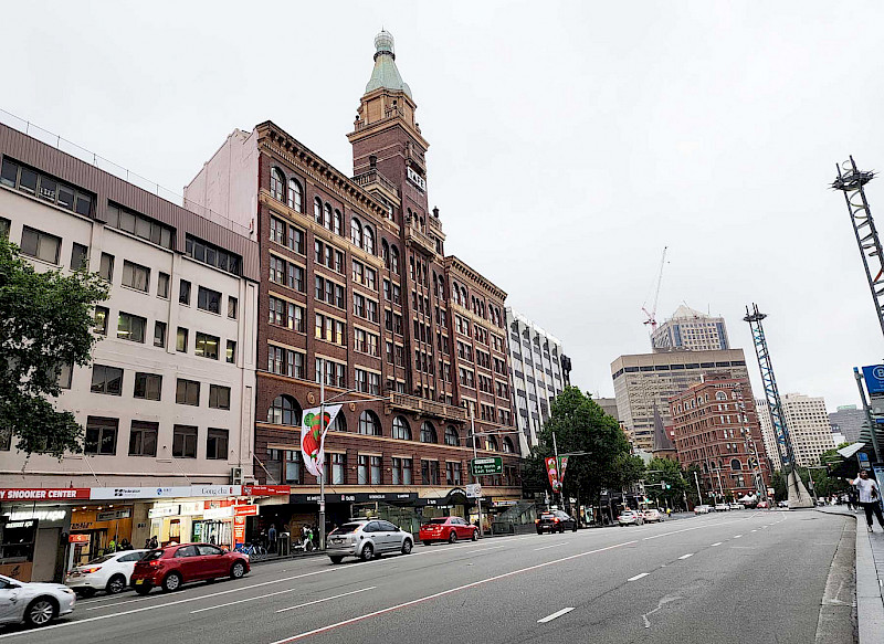 Cloudy sky over Ultimo