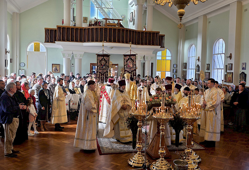 Престольный праздник собора Петра и Павла в Сиднее