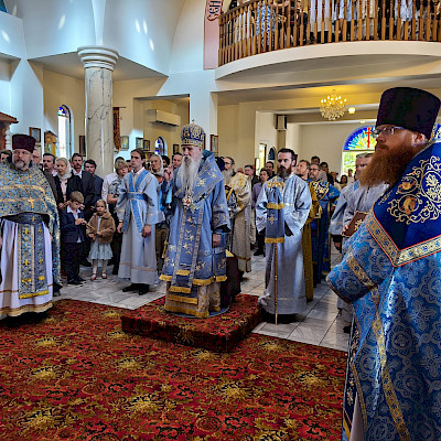 Престольный праздник во Владимирском храме в Рокли (Брисбен)
