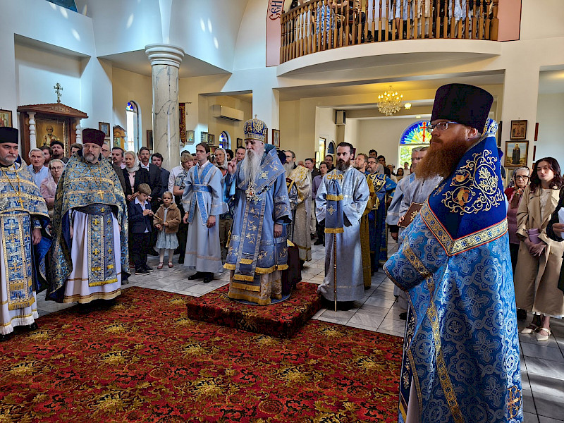 Престольный праздник во Владимирском храме в Рокли (Брисбен)