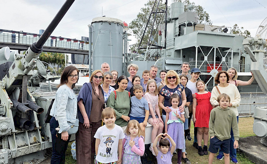 Русская школа в Морском музее Квинсленда