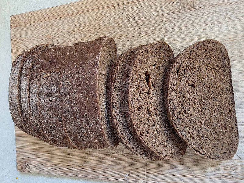 Настоящий ржаной хлеб