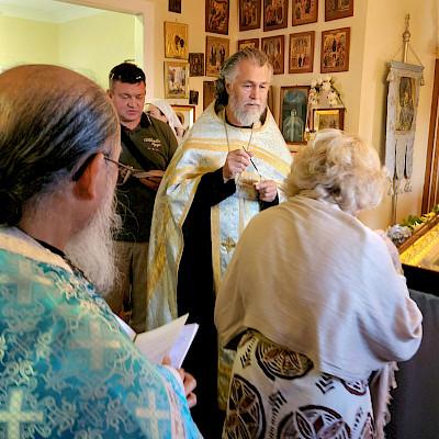 Икона Божией Матери «Умягчение злых сердец» в Воллонгонге!