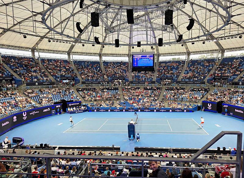 Январь, Сидней, теннис