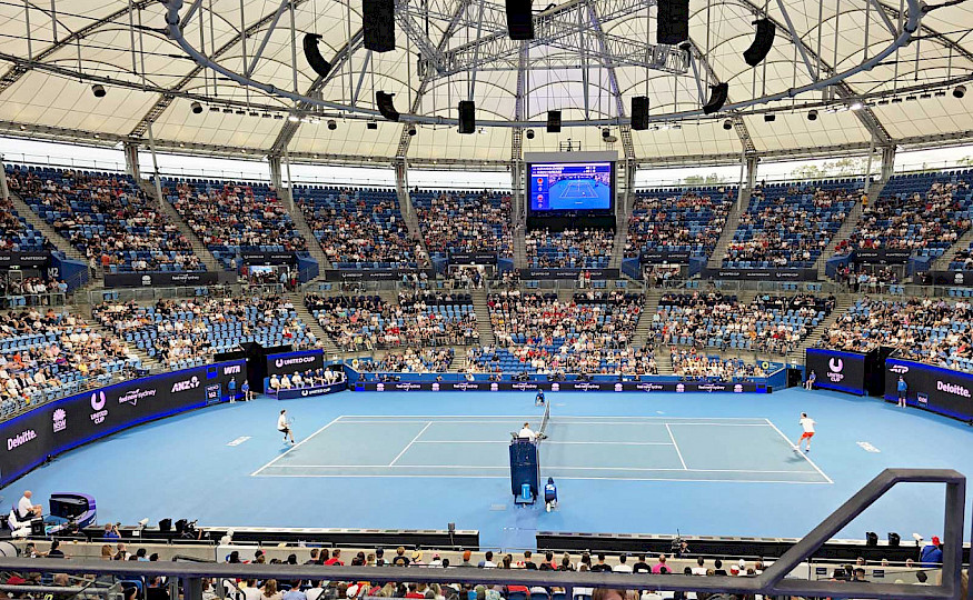 Январь, Сидней, теннис