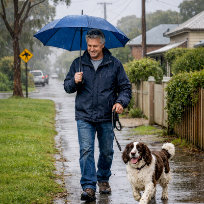 "В полях под снегом и дождем"