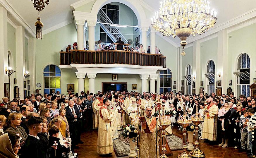 Пасхальный праздник в русских храмах Австралии