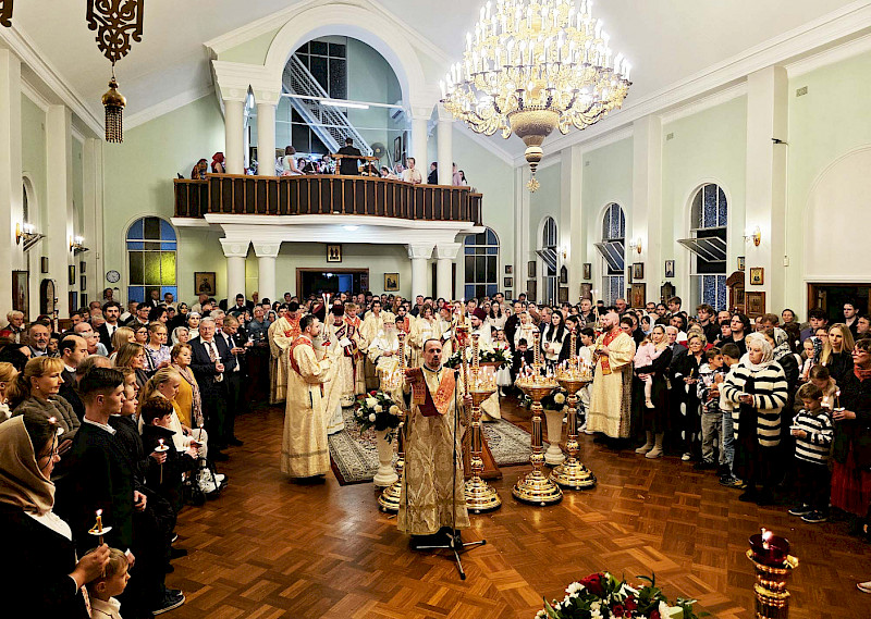 Пасхальный праздник в русских храмах Австралии