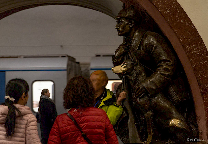 Волшебство в московском метро