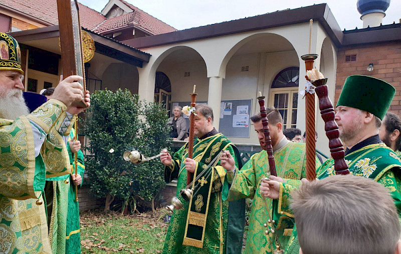 Престольный праздник в Кройдоне