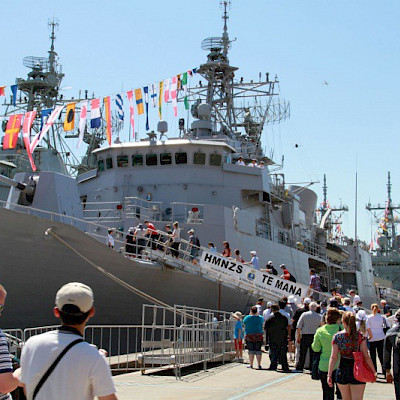 Морской праздник в Сиднее. 100 лет Австралийского военно-морского флота