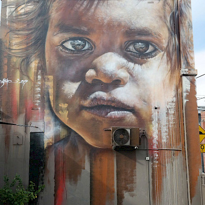 Граффити в Мельбурне