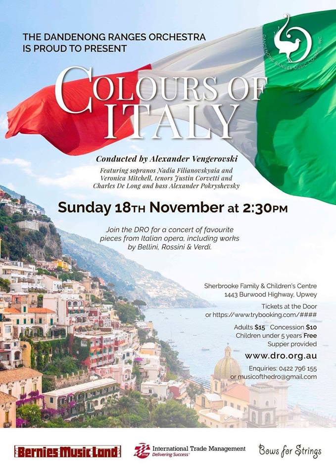 Концерт оперной музыки "Colours of Italy"